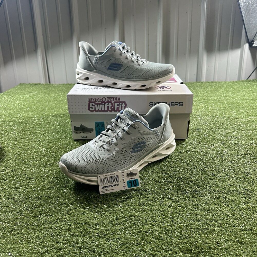 Skechers Hands Free Swift Fit Women's Size 10 Gray Shoes